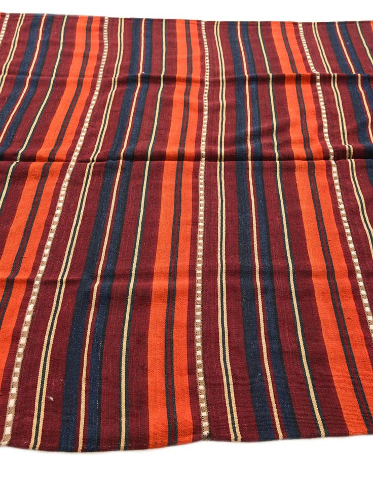 Detail image of  5' 6 x 10' 4  Hand Woven Kilim Fars Wool Rug