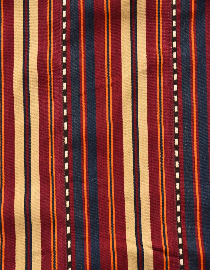 Detail image of  5' 7 x 9' 6  Hand Woven Kilim Fars Wool Rug