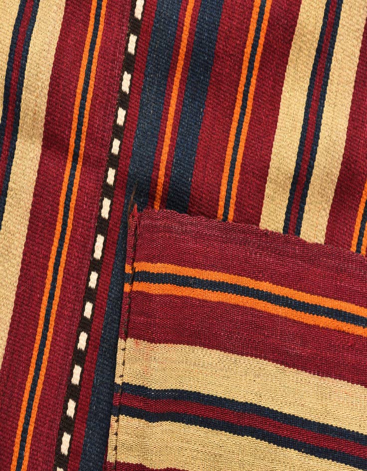 Detail image of  5' 7 x 9' 6  Hand Woven Kilim Fars Wool Rug