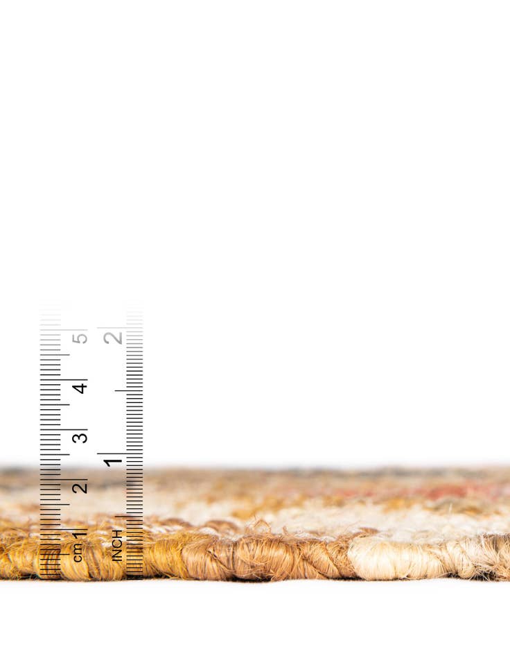 Detail image of  2' x 3' 1  Hand Woven Kilim Jute Rug