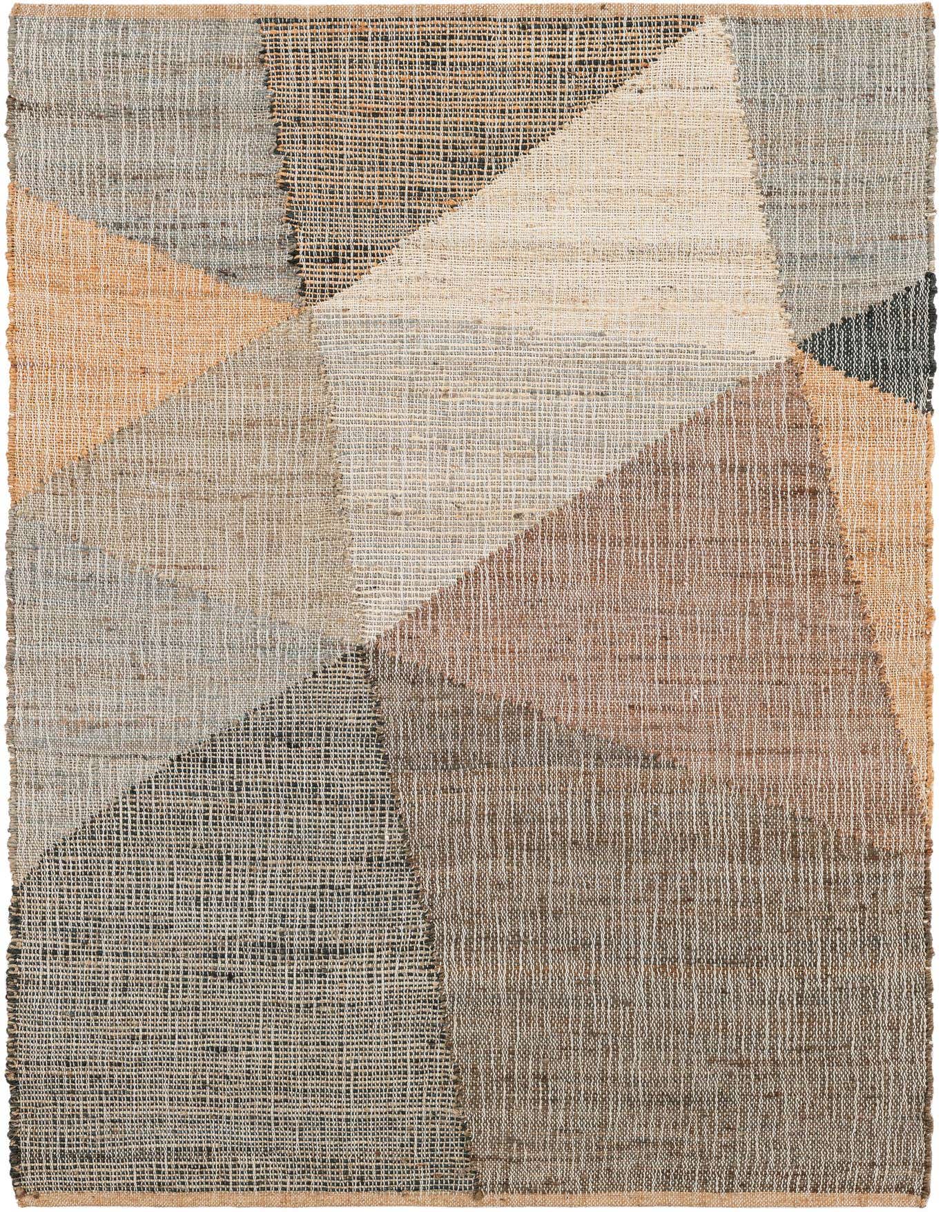 Primary image  4' 1 x 6' 1  Hand Woven Kilim Jute Rug