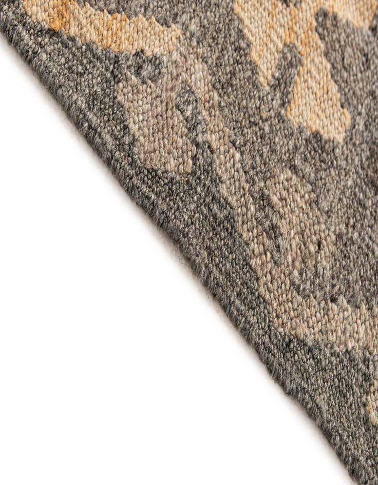 Detail image of  5' 9 x 8' 1  Hand Woven Kilim Maymana Wool Rug