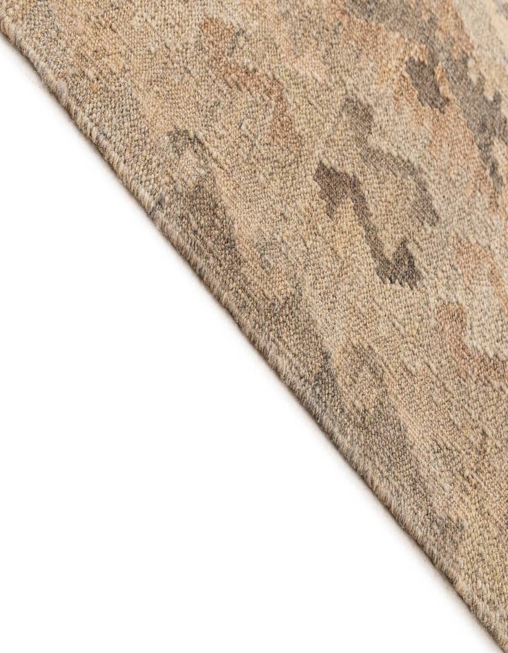 Detail image of  6' 9 x 10'  Hand Woven Kilim Maymana Wool Rug