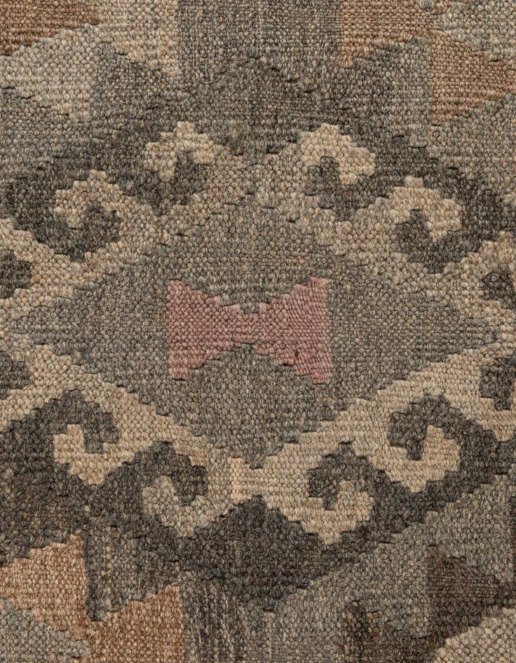 Detail image of  5' 8 x 7' 11  Hand Knotted Kilim Maymana Wool Rug