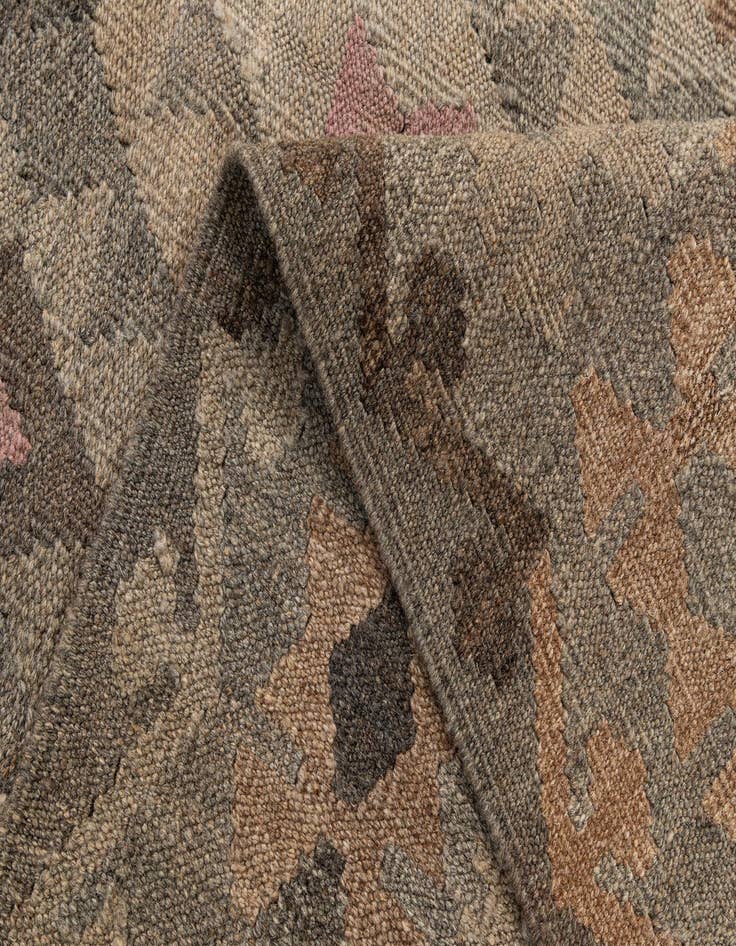 Detail image of  5' 8 x 7' 11  Hand Knotted Kilim Maymana Wool Rug