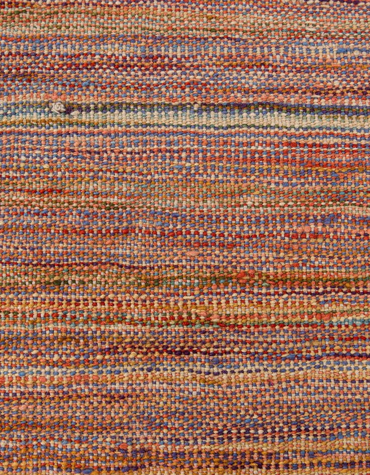 Detail image of  7' x 9' 4  Hand Woven Kilim Modern Wool Rug