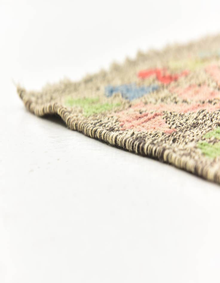 Detail image of  8' 9 x 12'  Hand Woven Kilim Modern Wool Rug