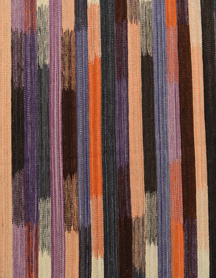Detail image of  7' x 9' 3  Hand Woven Kilim Modern Wool Rug