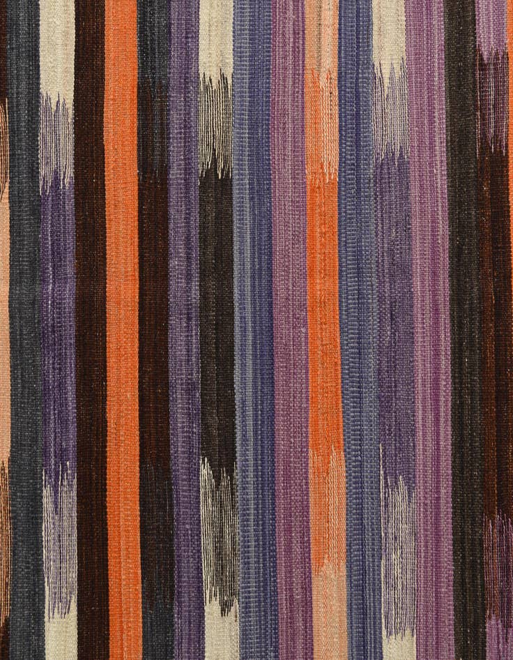 Detail image of  7' x 9' 5  Hand Woven Kilim Modern Wool Rug