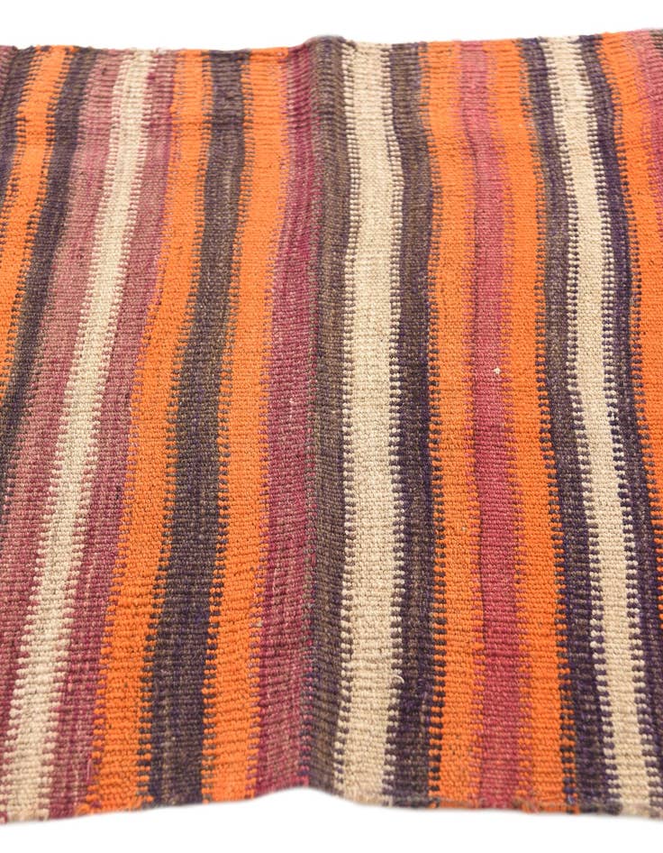 Detail image of  2' 8 x 3' 6  Hand Woven Kilim Modern Wool Rug