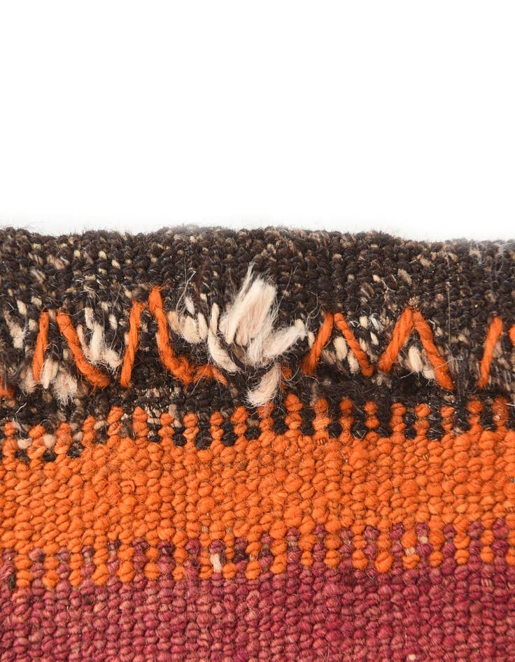 Detail image of  2' 8 x 3' 6  Hand Woven Kilim Modern Wool Rug