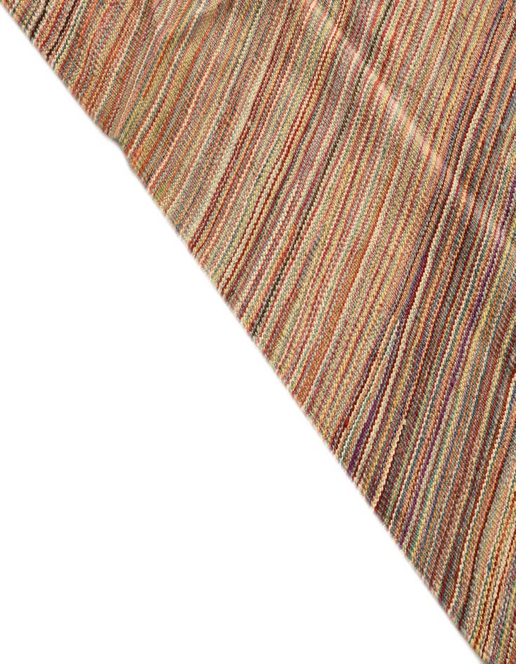Detail image of  5' x 6' 7  Hand Woven Kilim Modern Wool Rug