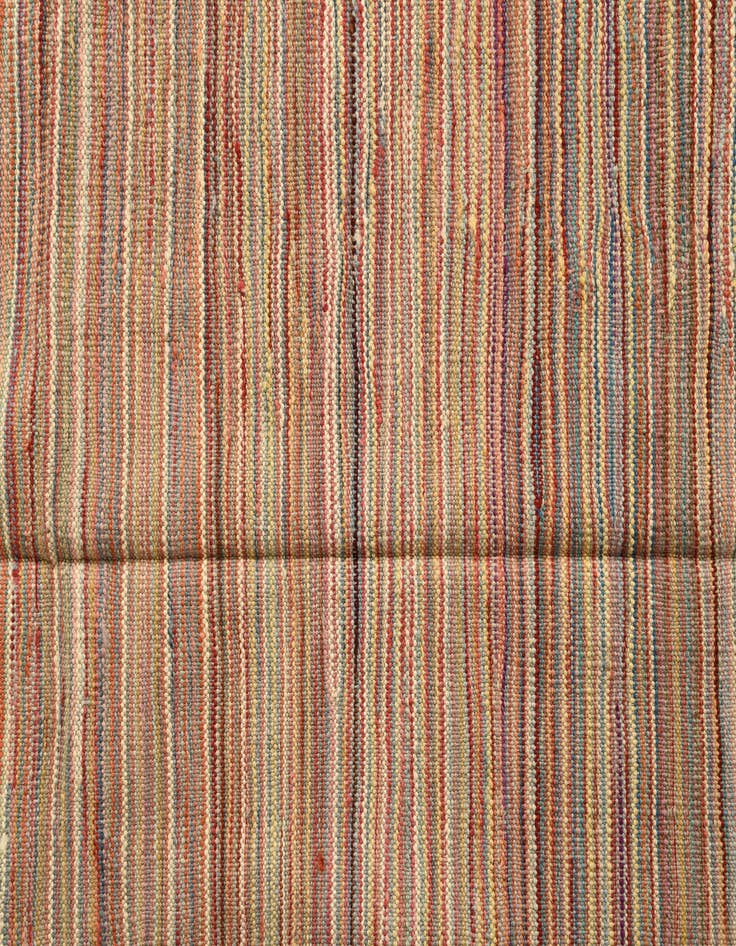 Detail image of  5' x 6' 7  Hand Woven Kilim Modern Wool Rug