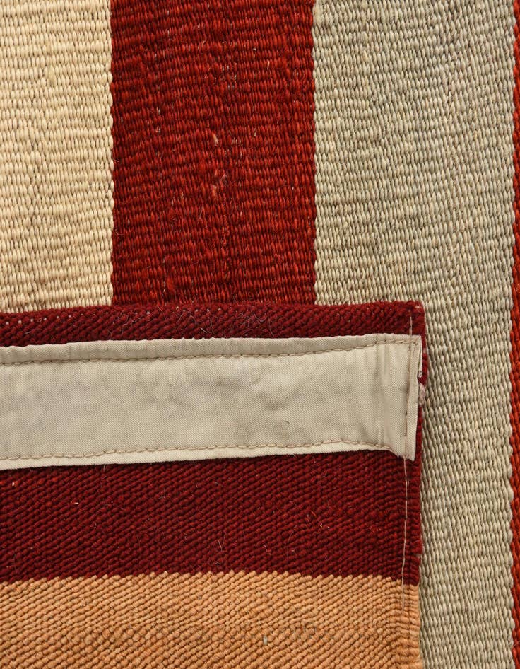 Detail image of  8' 2 x 11' 5  Hand Woven Kilim Modern Wool Rug