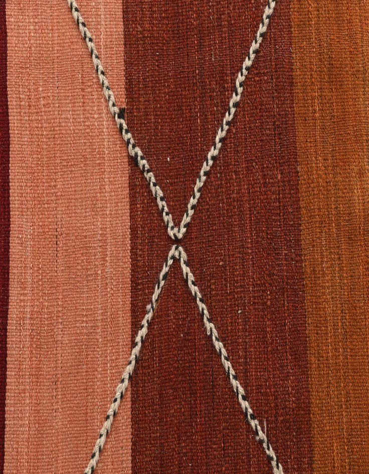 Detail image of  10' 1 x 12' 9  Hand Woven Kilim Modern Wool Rug