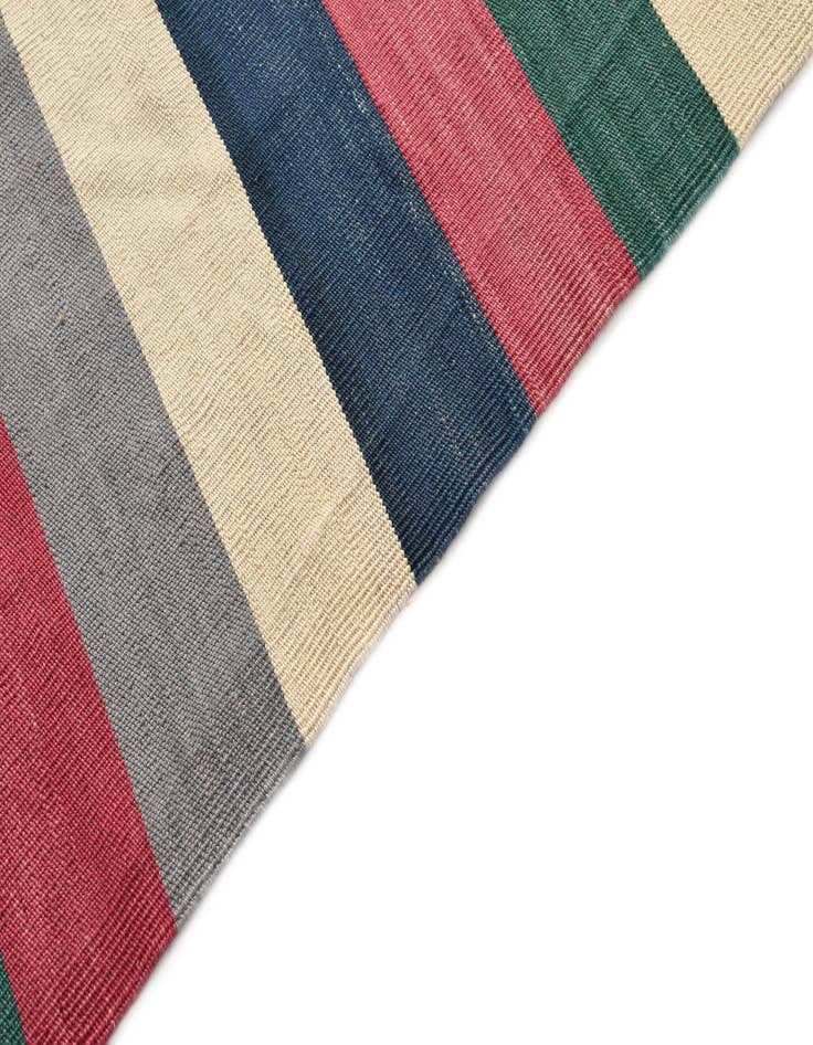 Detail image of  8' 2 x 11' 4  Hand Woven Kilim Modern Wool Rug