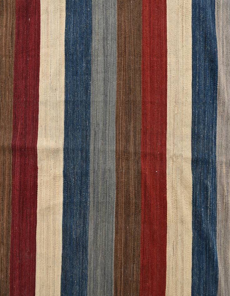 Detail image of  9' 8 x 13' 1  Hand Woven Kilim Modern Wool Rug