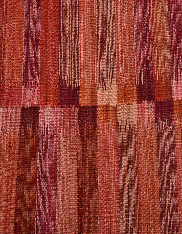 Detail image of  5' 3 x 6' 4  Hand Woven Kilim Modern Wool Rug