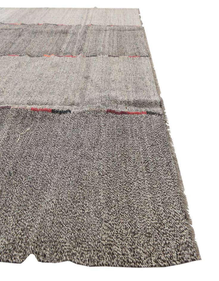 Detail image of  8' 9 x 9' 9  Hand Woven Kilim Modern Wool Rug