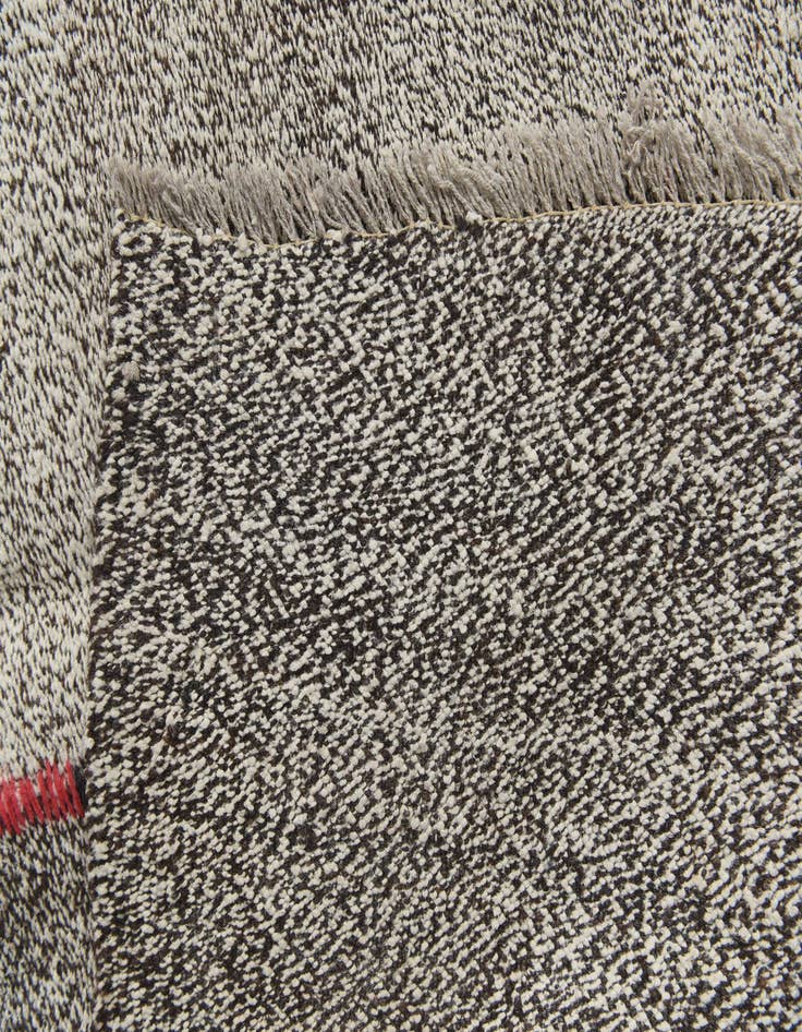 Detail image of  8' 9 x 9' 9  Hand Woven Kilim Modern Wool Rug