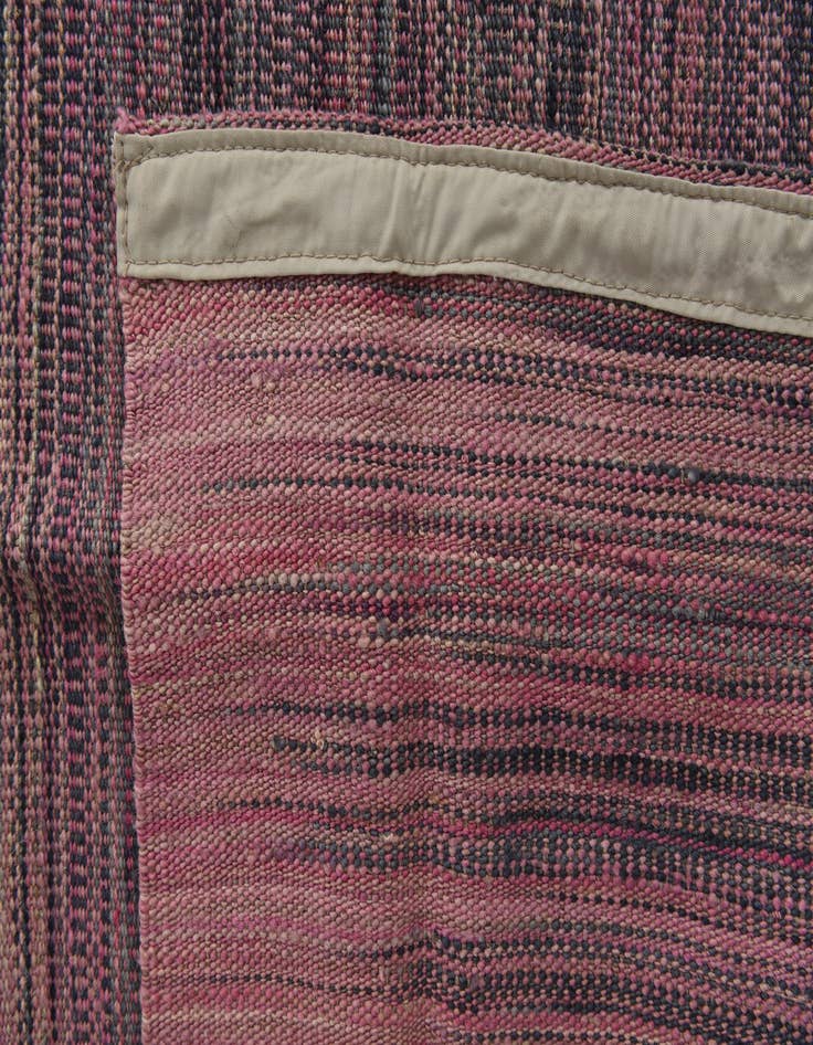 Detail image of  7' 8 x 9' 7  Hand Woven Kilim Modern Wool Rug