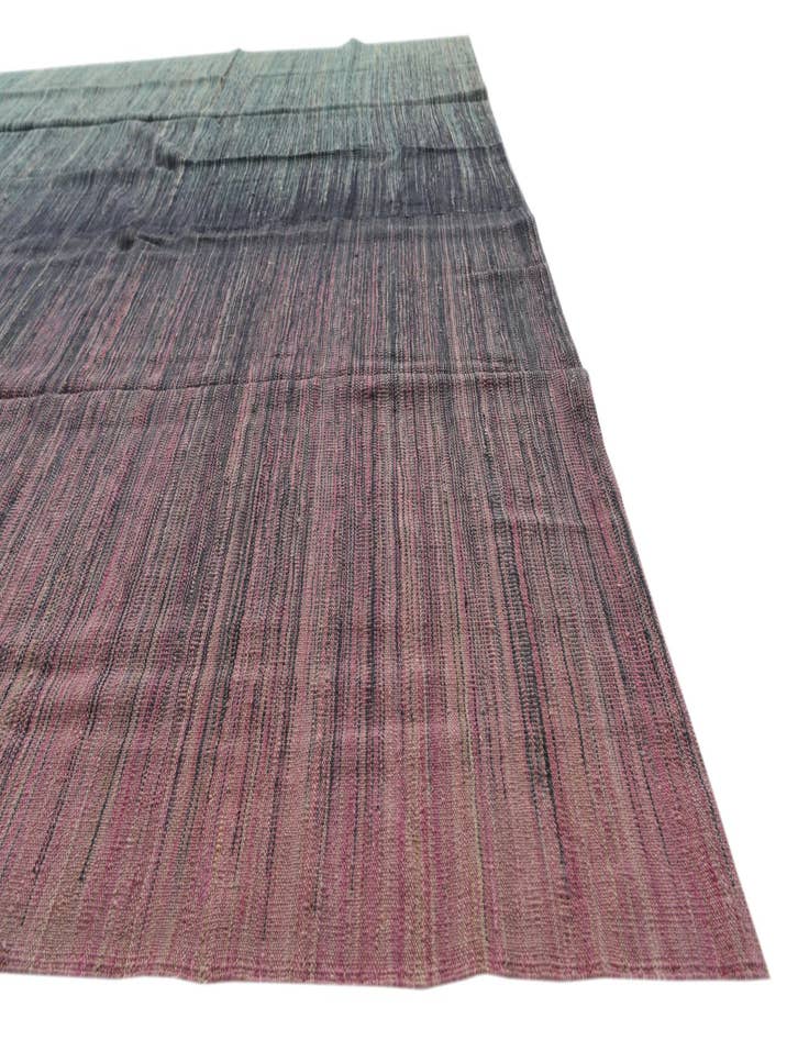 Detail image of  8' x 9' 7  Hand Woven Kilim Modern Wool Rug