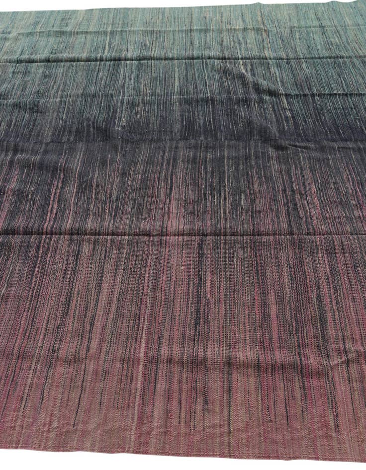 Detail image of  8' x 9' 7  Hand Woven Kilim Modern Wool Rug