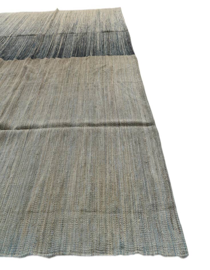 Detail image of  7' 10 x 9' 6  Hand Woven Kilim Modern Wool Rug