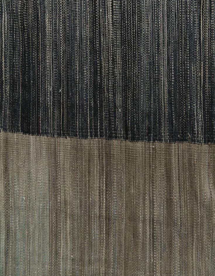 Detail image of  7' 10 x 9' 6  Hand Woven Kilim Modern Wool Rug