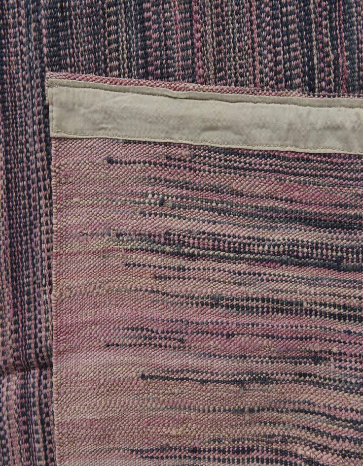 Detail image of  7' 9 x 9' 6  Hand Woven Kilim Modern Wool Rug