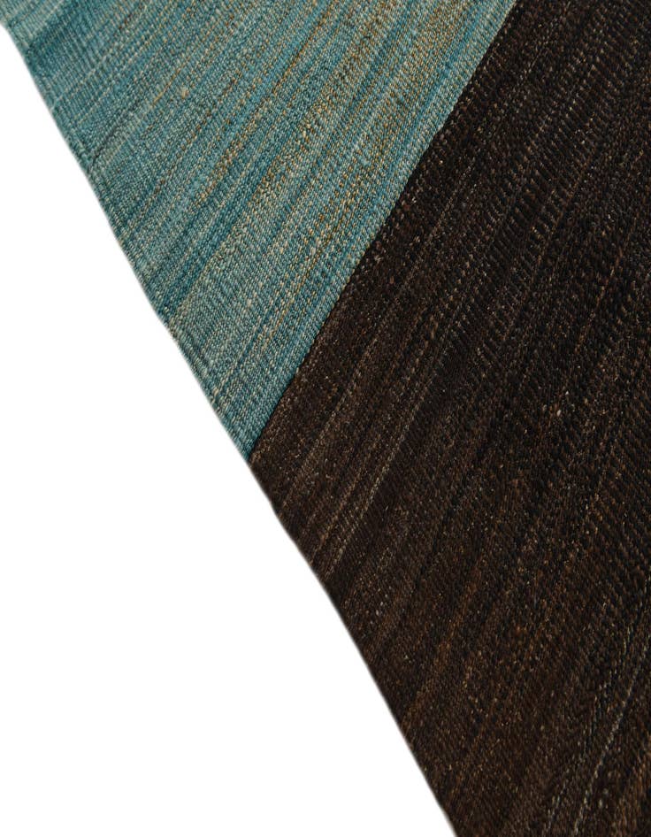 Detail image of  8' 9 x 11' 7  Hand Woven Kilim Modern Wool Rug
