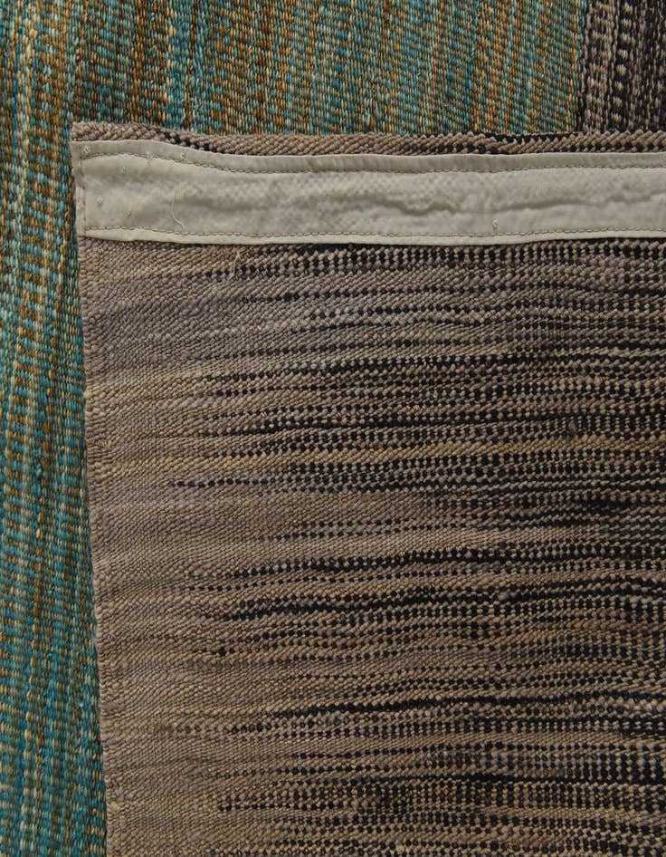 Detail image of  8' 9 x 11' 7  Hand Woven Kilim Modern Wool Rug