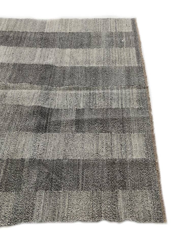 Detail image of  4' 9 x 6' 9  Hand Woven Kilim Modern Wool Rug