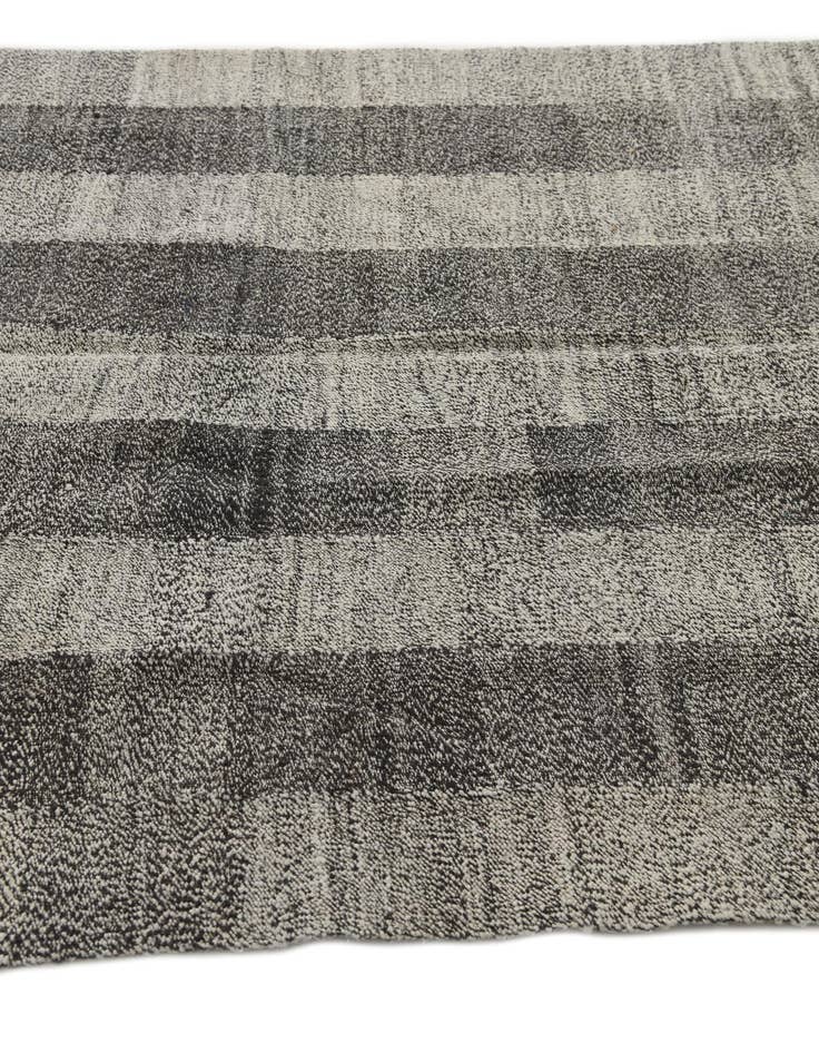 Detail image of  4' 9 x 6' 9  Hand Woven Kilim Modern Wool Rug