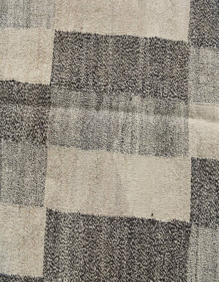 Detail image of  6' 10 x 9' 6  Hand Woven Kilim Modern Wool Rug