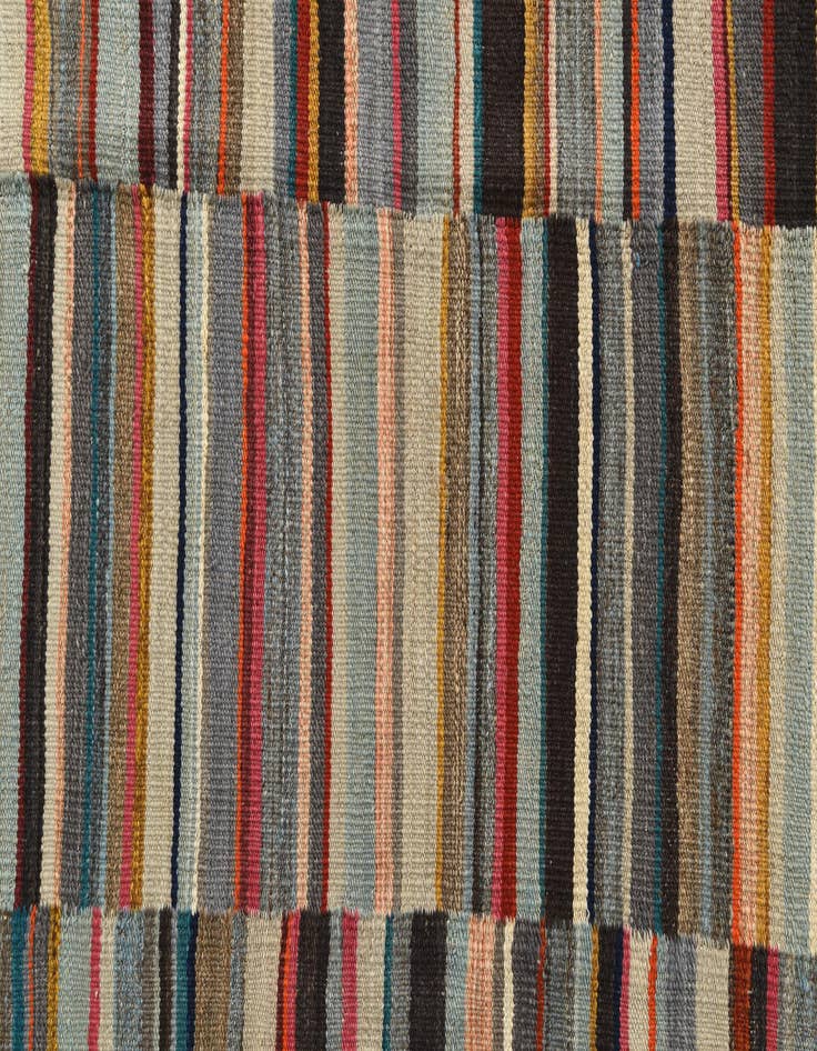 Detail image of  5' 6 x 7' 10  Hand Woven Kilim Modern Wool Rug