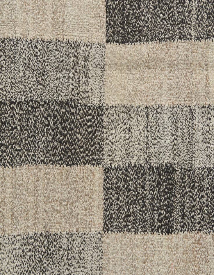 Detail image of  4' 10 x 6' 4  Hand Woven Kilim Modern Wool Rug