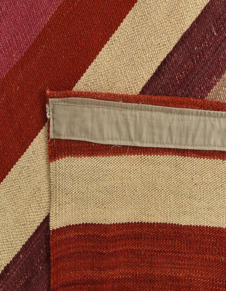 Detail image of  8' 2 x 11' 1  Hand Woven Kilim Modern Wool Rug