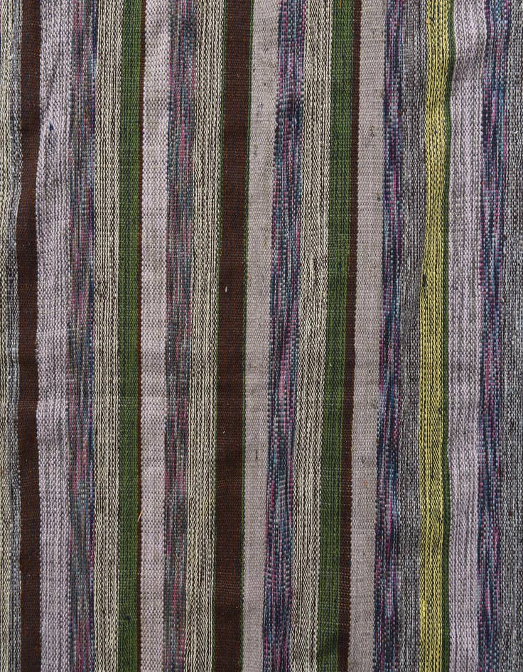 Detail image of  9' x 12'  Hand Woven Kilim Modern Wool Rug