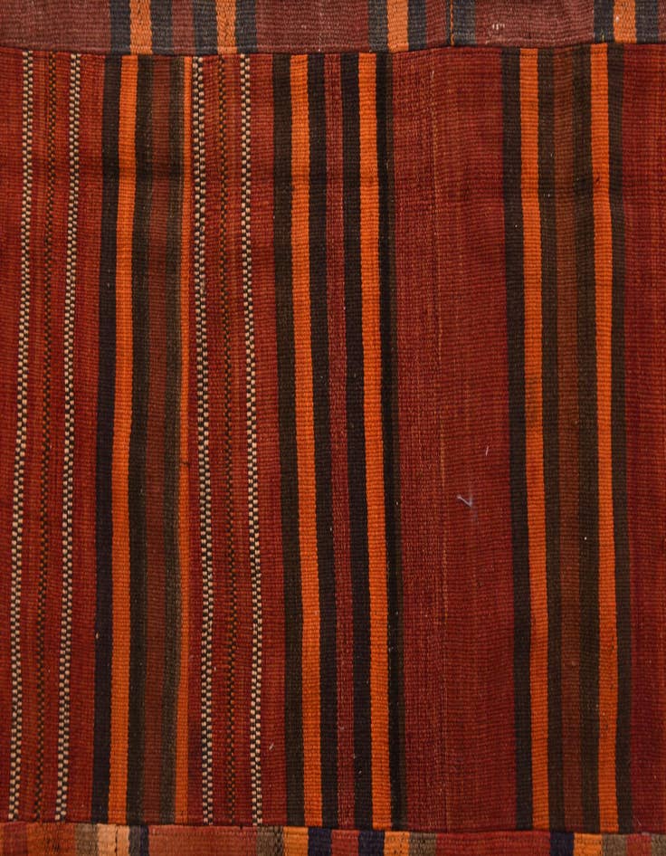 Detail image of  12' 6 x 15' 5  Hand Woven Kilim Modern Wool Rug