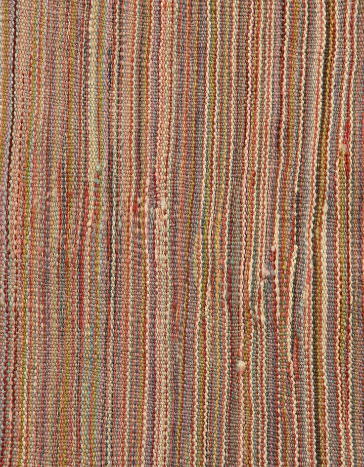 Detail image of  5' 8 x 8' 2  Hand Woven Kilim Modern Wool Rug