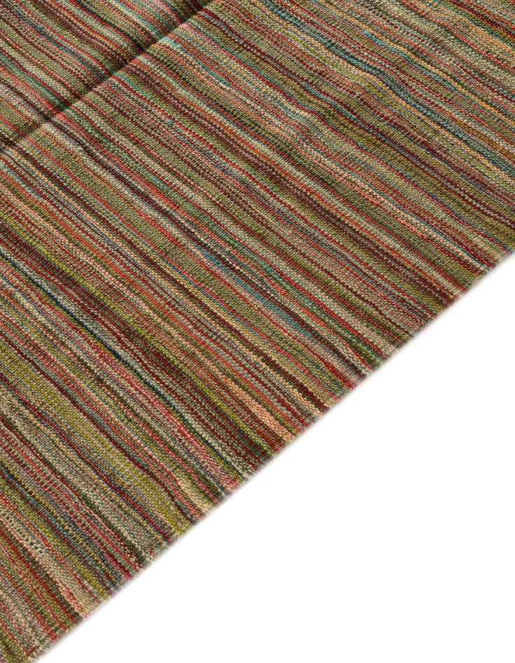 Detail image of  6' 6 x 9' 6  Hand Woven Kilim Modern Wool Rug