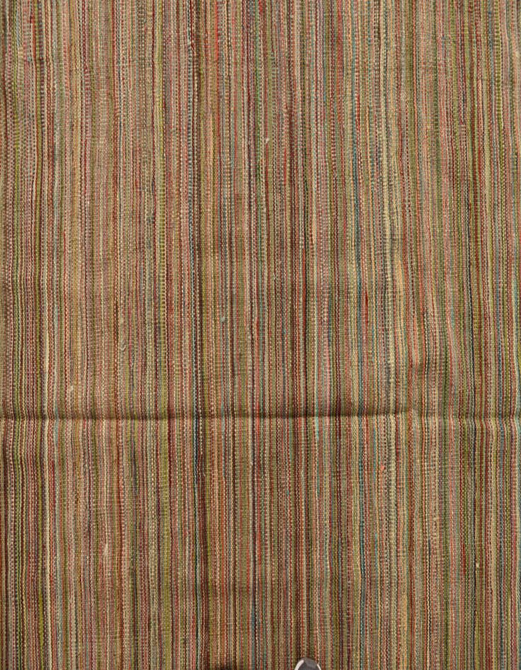 Detail image of  6' 6 x 9' 6  Hand Woven Kilim Modern Wool Rug