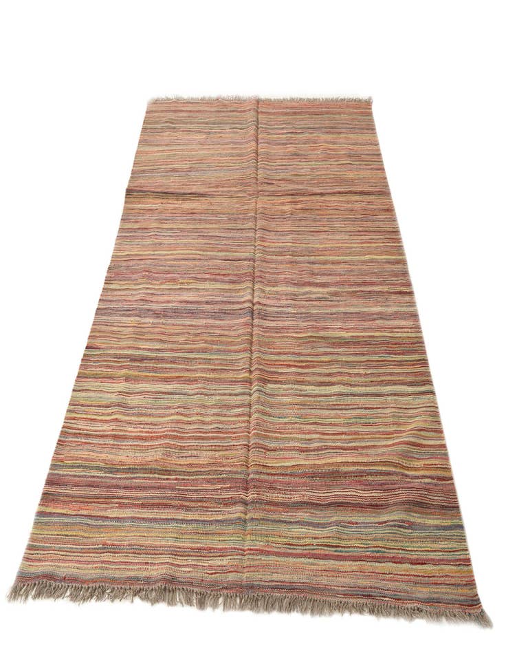 Detail image of  5' 7 x 7' 10  Hand Woven Kilim Modern Wool Rug