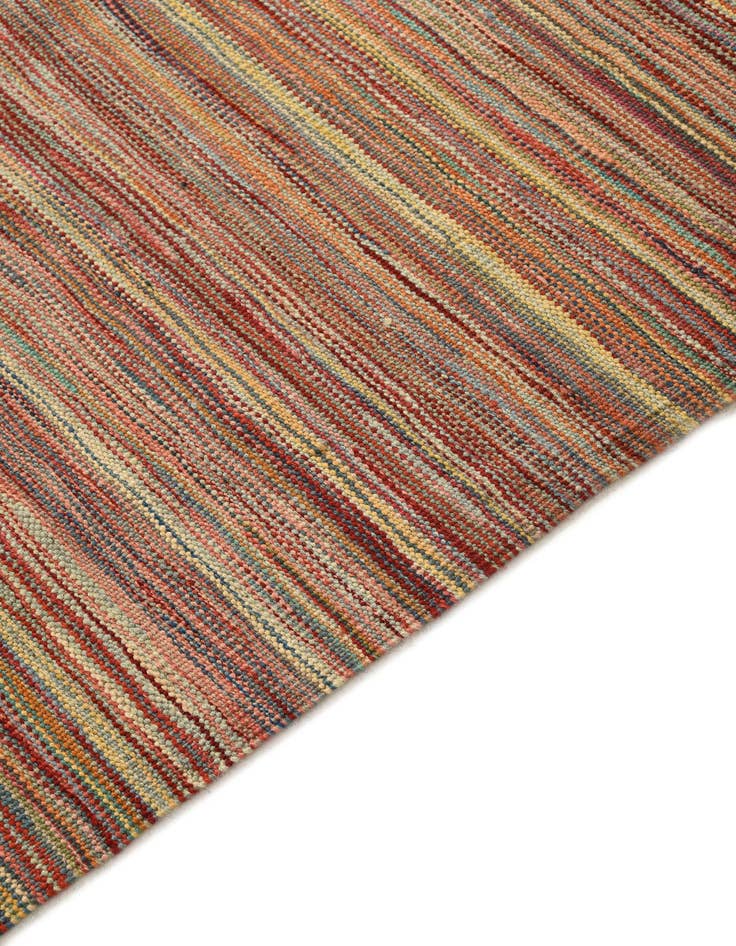 Detail image of  5' 7 x 7' 10  Hand Woven Kilim Modern Wool Rug
