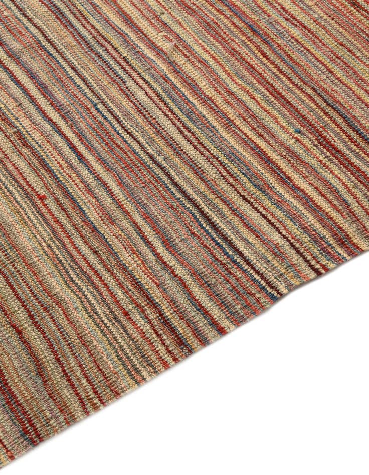 Detail image of  5' 8 x 7' 10  Hand Woven Kilim Modern Wool Rug