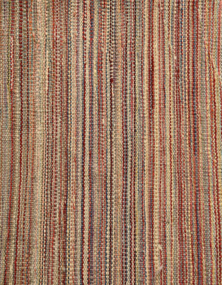 Detail image of  5' 8 x 7' 10  Hand Woven Kilim Modern Wool Rug