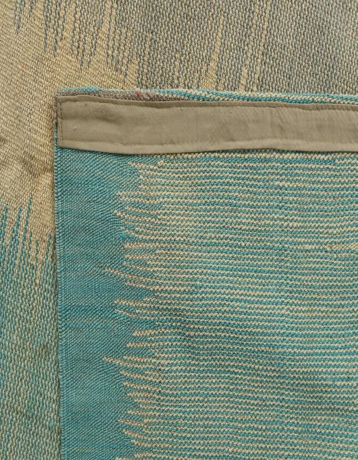 Detail image of  8' 1 x 9' 7  Hand Woven Kilim Modern Wool Rug