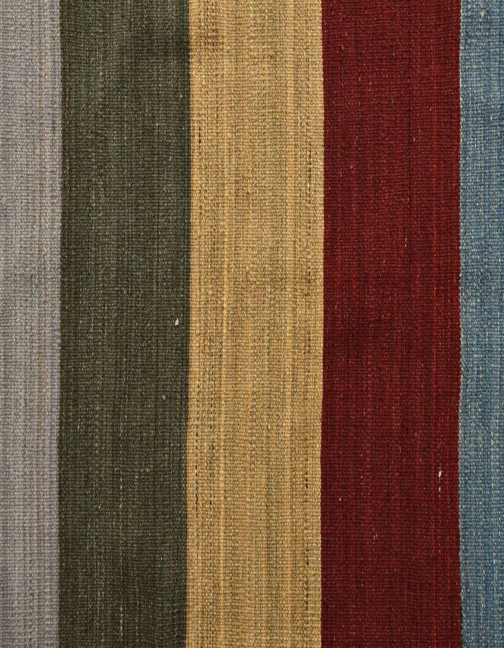 Detail image of  9' 10 x 13' 8  Hand Woven Kilim Modern Wool Rug