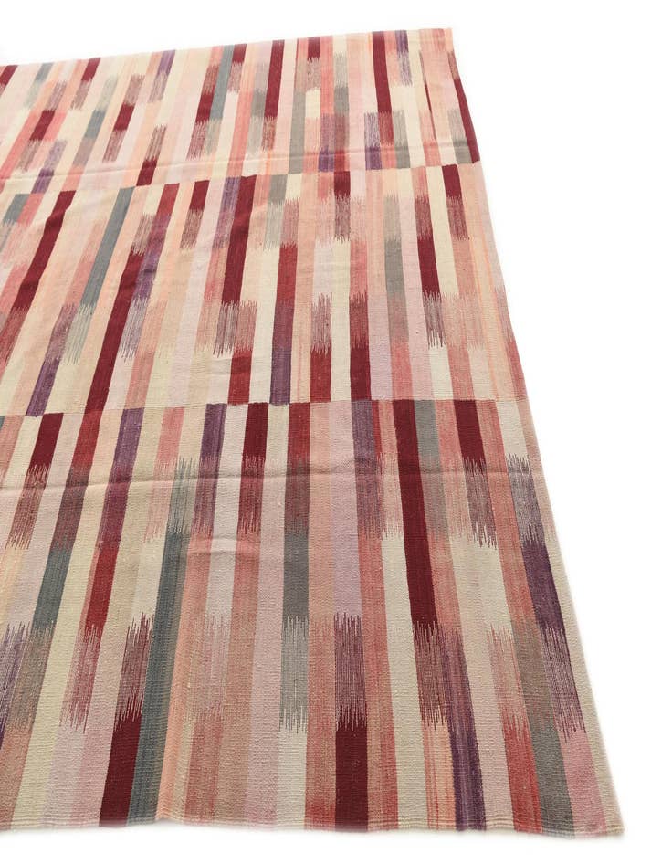 Detail image of  8' 3 x 9' 6  Hand Woven Kilim Modern Wool Rug